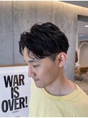ニュアンスパーマ/メンズショート/メンズパーマ/溝の口
