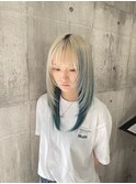メルティカラー/フェミニンロング/似合わせカット