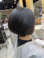 クオリス 上板橋店(QUALIS)&nbsp;30代40代暗髪ボブ◎髪質改善ストレートで艶めく美髪