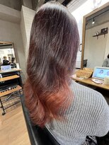 ビスイル 秋葉原店(Vis ill)&nbsp;小顔カットオリーブベージュ透明感艶感カラーくびれレイヤー