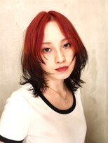 ヴァンカウンシル 春日井店(VAN COUNCIL)&nbsp;ルーツカラー　レイヤー　　ミディアム