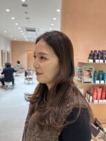 トリコ アヴェダ ららテラス北綾瀬(tricot AVEDA)&nbsp;ロングヘア/レイヤーカット/ナチュラルブラウン