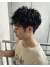 【小嵩指名限定☆】メンズカット+ツイストスパイラルパーマ+3stepTR ￥12000
