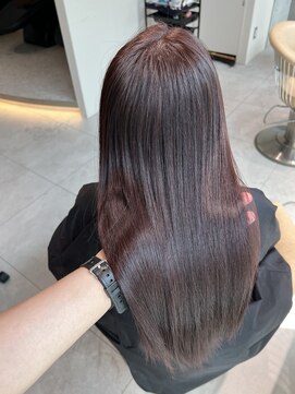 ロンドメリア 天神大名店(Lond Melia) 着物ヘア/大人ガーリー/ダークアッシュ/似合わせカット