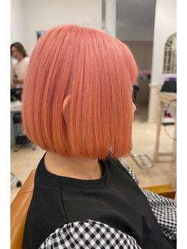 ヘアーサロン リアン 熊谷2号店(hair salon Rien) コーラルピンク♪