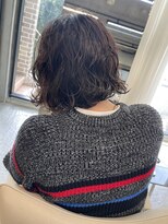 エインアンリー 明治神宮前(AIN.ANLY.)&nbsp;ボブパーマ、ボブパーマゆるめ、ボブニュアンスパーマ、軽めボブ