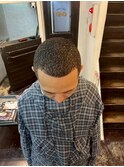 MEN’S HAIR/サーフカール/刈り上げセンターパート/心斎橋