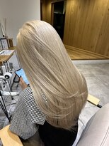 ブランニュー オーバー 難波店(Brandnew over)&nbsp;ハイトーンベージュ　ケアブリーチ2~3回