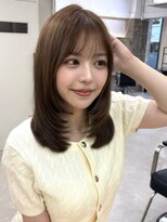 ハニー 町田(HONEY)&nbsp;レイヤーカット/ハッシュカット/ベージュ