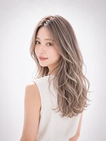 エートス(ethos)&nbsp;透明感グレージュ×ロングレイヤー