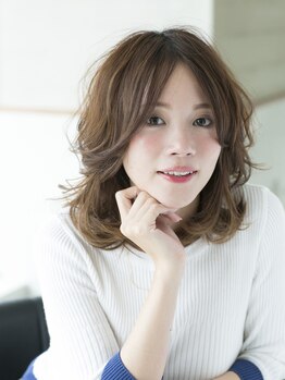 ヘアメイク パッセージ マリーナ(hair make passage marina)の写真/絶妙なニュアンスで創る、キメすぎない自然なMIXパーマで“今”っぽさを演出。可愛いも上品も思いのまま☆