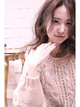 ホラン(HoLan) 【HoLan】とろみx外人風ルーズカールxフェミニンロブ♪