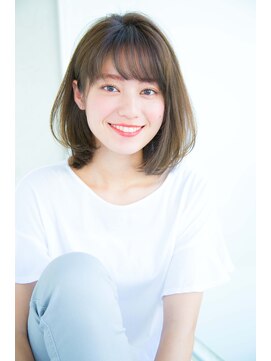 アンアミ オモテサンドウ(Un ami omotesando) 【Un ami】 大人かわいい 小顔ナチュラル・ミディボブ 松井幸裕