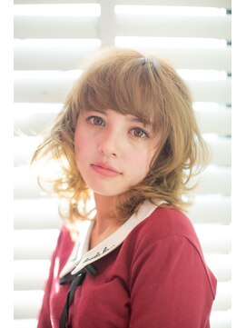 ルミナ オーガニックヘアー(LU3NA organic hair) 弾むような束感でモテガーリーをミックス