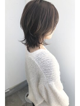 ジュエ ヘアー デザイン(Jue hair design) オリーブグレージュなソフトウルフスタイル