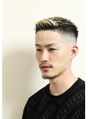 七三オールバックかき上げヘアコンマヘア２３２