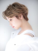 ネオリーブアイム 横浜西口店(Neolive aim)&nbsp;大人可愛い束感　耳掛け小顔ハンサムショート【近藤】横浜