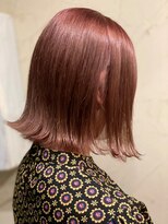 ニコ カシェート 狭山市東口店(nico-cachette)&nbsp;外ハネボブ×チェリーブラウン