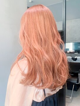 アルバム 銀座(ALBUM GINZA) オレンジベージュ_フェザーバングマッシュショート_ba331741