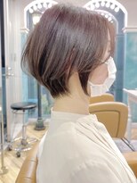 ロンドジェネルーズ 柏(Lond generous)&nbsp;【斉藤 航人】大人美人なくすみブルーのテラコッタボブ