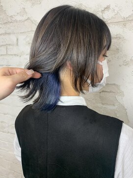 プライズ アイリス 池袋東口店(prize Iris) ウルフインナーカラー10代20代11000円