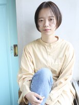 バース(BIRTH)&nbsp;天神【BIRTH】前髪なしショート×ひし形ハンサムショート　9