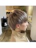 女子ウケヘア【メンズ用】ナチュラル系メンズカット＋Aujuaケア※フェード×