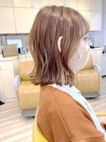 モリオ フロム ロンドン 成増店&nbsp;【morio成増 芹澤】くびれ外はねボブ 顔まわりレイヤー