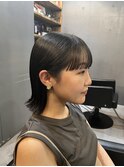 ワイドバング × 外ハネボブ