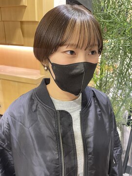 ゼスト 吉祥寺店(ZEST) 【韓国ヘア】ショート×インナーカラー　zest吉祥寺　青木桜