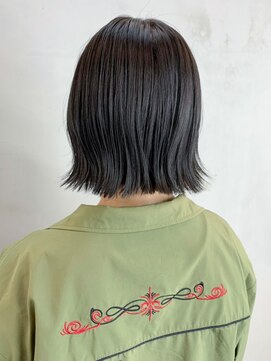 アイティー バイ アルバム 浦和店(IT by ALBUM) ダークグレージュ_グレージュカラーボブウルフ_ba403481