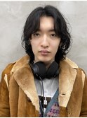 メンズカットスパイラルパーマメンズニュアンススタイル