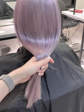 ペレ 渋谷(PELE) n16_ホワイトラベンダー ブリーチ2回~/渋谷/ハイトーン/韓国ヘア