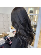 【暗髪イルミナカラー】