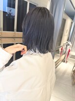 【坂本拓麻】色落ちもかわいい◎透明感グレージュ/ぷつっとボブ