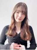 ゆるふわウェーブ_大人ガーリーチョコレートプリカール_59007