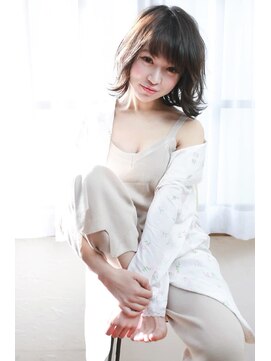 ラフィスヘアートゥルー 葛西店(La fith hair true) 【La fith】 トレンド☆ミディアムスタイル