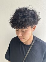 ゴットフロー(GOTTO FLOW)&nbsp;波巻きパーマ/スパイラル/MIXスタイル/メンズショート