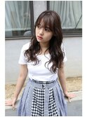 艶ふわカールダークチョコレートブラウン