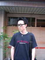 ウェルネス(Wellness)&nbsp;スパイキーショート、ピンパーマ