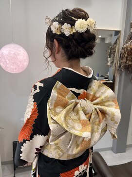 アルム(alm) 振袖着付けヘアセット