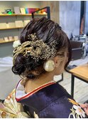 西宮/成人式/ヘアセット/振袖/アップスタイル/着付け