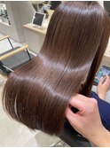 大人かわいい20代30代40代小顔ショコラベージュ　Zina本八幡