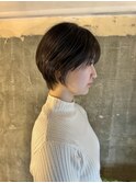 丸みショート/ショート/耳かけショート