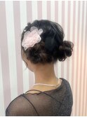 ガーリースタイル/心斎橋/ヘアメ/セットサロン