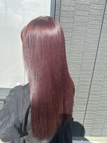 メルバイレガロ 水戸(mer by REGALO)&nbsp;ブリーチなしで作るワインレッド