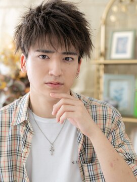 カバーヘア ブリス 志木南口駅前店(COVER HAIR bliss) ■無造作ニュアンスパーマフェザーマッシュ401-2志木10代20代