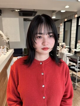 クリアー オブ ヘアー 藤が丘店(clear OF HAIR) 顔まわりレイヤー