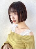 みねスタイル♪ 似合わせ ショート ボブ 30代 40代 小顔 新宿