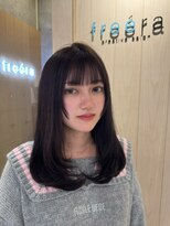 フリーラ 表参道(freera)&nbsp;艶カラー/アッシュブラウン/重ためレイヤーカット
